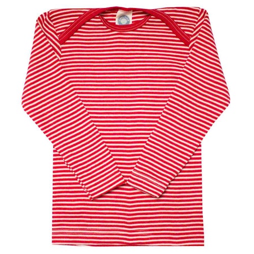 Atmungsaktives Wolle Seide Shirt