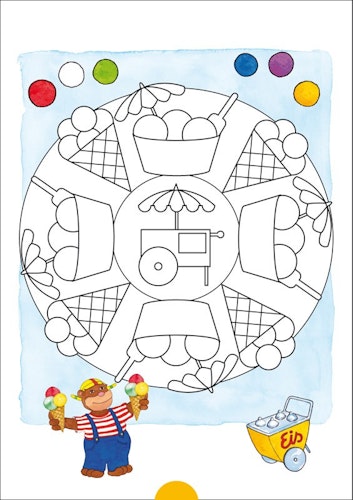 Malbuch Mandala ab 3 Jahre