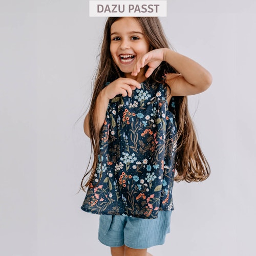 Musselin Shorts zum Binden