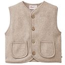 Vorschaubild Fleece Weste beige