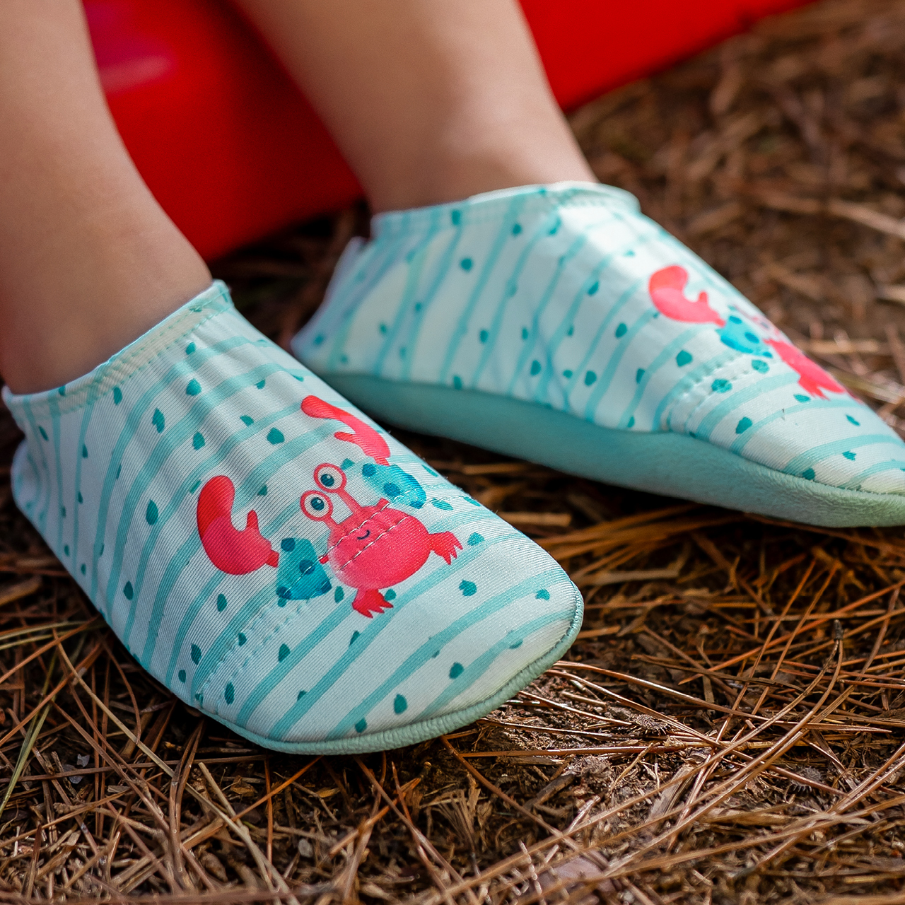 Badeschuhe Meermotiv