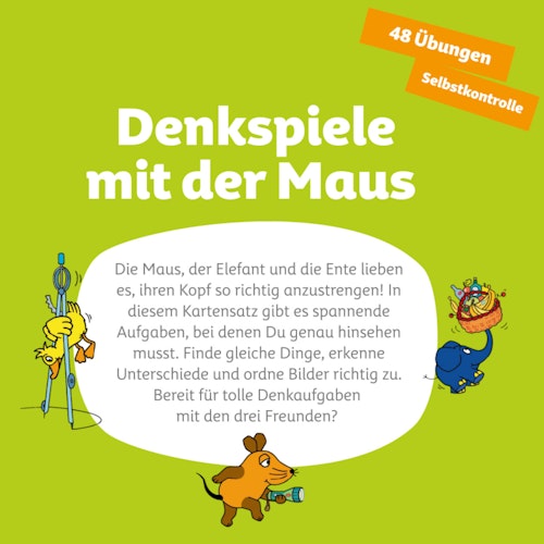 Lochkasten Denkspiele mit der Maus ab 5-6 Jahren