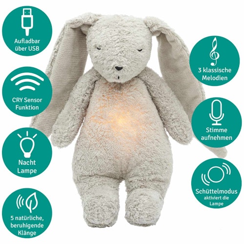 Der Bio-Summhase mit Lampe grau