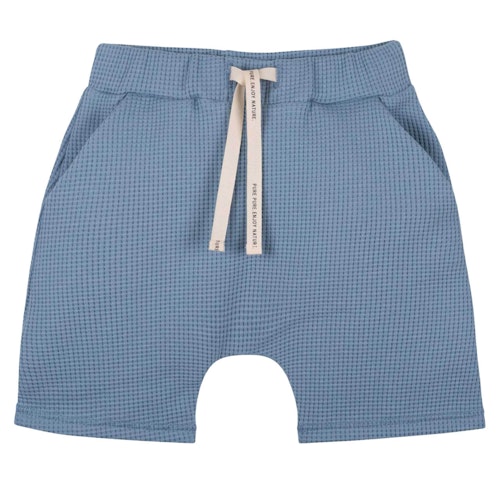 Leichte Shorts in Waffeloptik