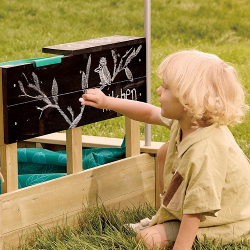 All-in-One Sandkasten-Set mit 8 Elementen