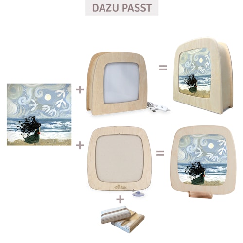 Silhouette Tijana Draws - Gezeiten Flut