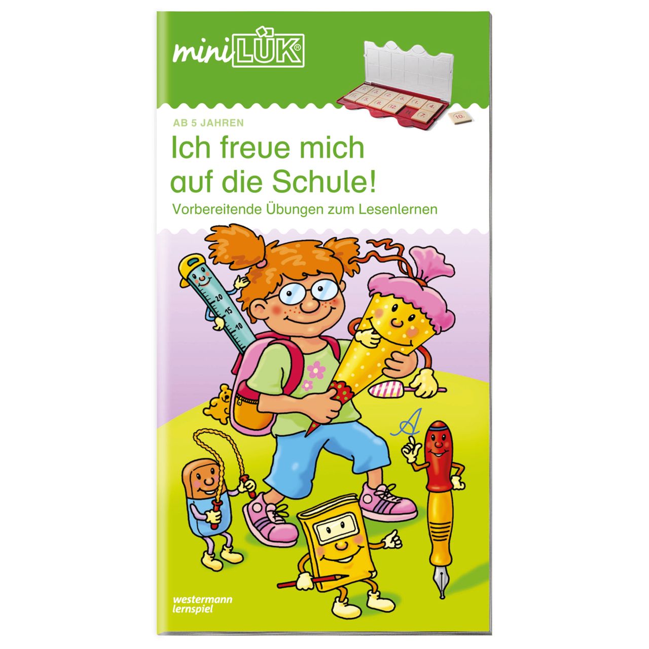 miniLÜK Übungsheft - Ich freue mich auf die Schule, Lesen, ab 5 J.