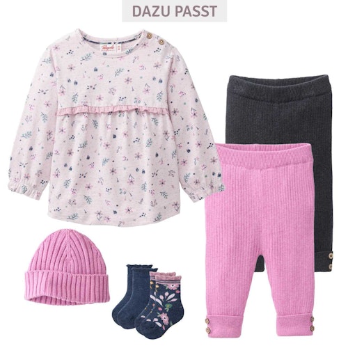 Süßes Langarmshirt Frühlingsprint