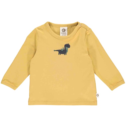 Dehnbares Langarmshirt Drache