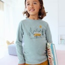 Vorschaubild Weiches Langarmshirt Dinosaurier