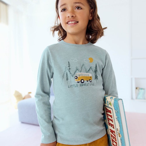 Weiches Langarmshirt Dinosaurier