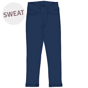 Dehnbare Treggings lila