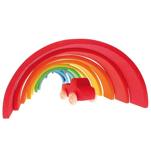 Regenbogen gross Grimms 12 teilig 35,5 cm - BUNT