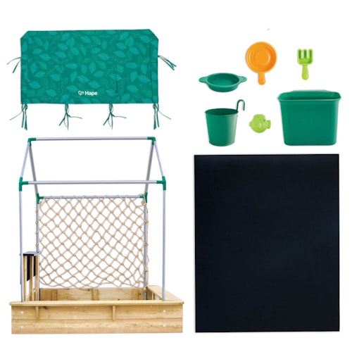 All-in-One Sandkasten-Set mit 8 Elementen