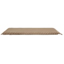 Vorschaubild Bodenmatratze 60x120x4 cm braun gestreift