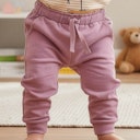 Vorschaubild Weiche Sweathose Bündchen rosa