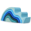 Vorschaubild Kleine Welle Länge 14 cm blau