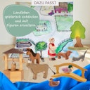 Vorschaubild Almkuh stehend Holzfigur 11,5 cm