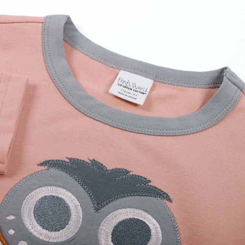 Süßes Langarmshirt Eule