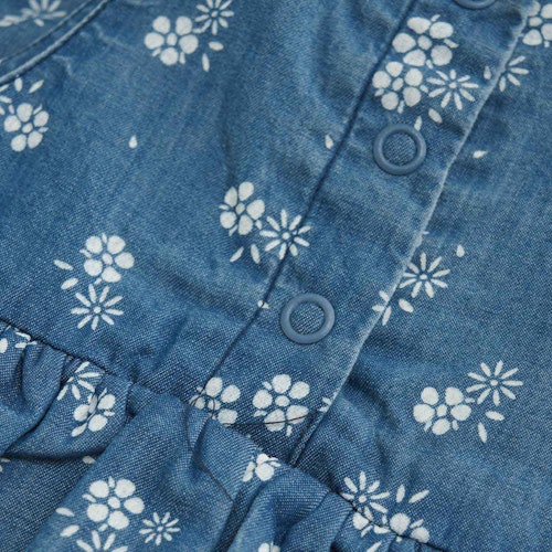 Leichter Strampler Chambray