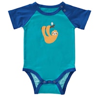Leichter Kurzarmbody Raglan Faultier
