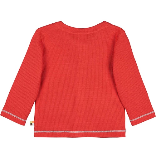 Leichte Strickjacke Waffelstruktur