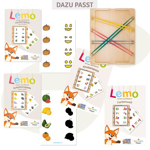 Lemo Kartensatz Herbstspiele ab 4 J.