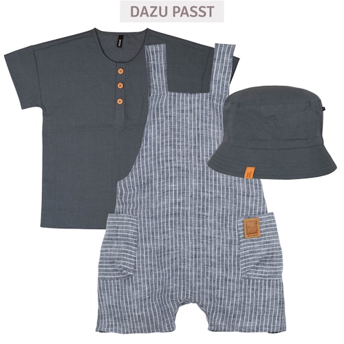 Musselin Shirt kurzarm