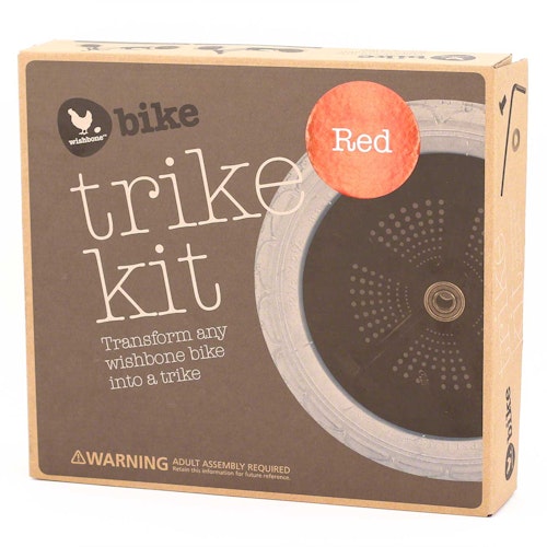 Umbauset zum Dreirad - Trike Kit - für das "2in1" Bike red