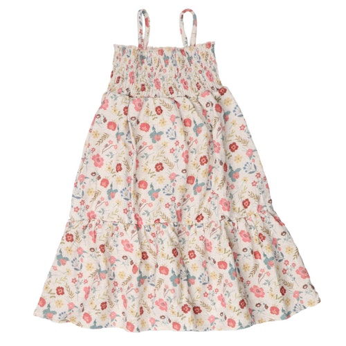 Leichtes Trägerkleid Musselin Kirschen