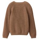 Vorschaubild Merino Strickjacke kastanie meliert 122/128
