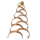 Vorschaubild Großes Bogenspiel natur 36,5 cm, 12-teilig