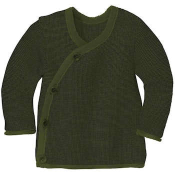 Wickeljacke Baby in oliv-anthrazit
