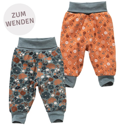 Weiche Wendehose Herbstblüten