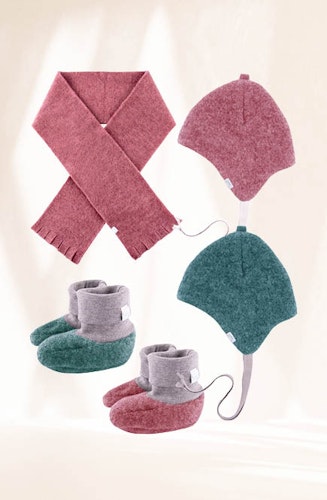 Warmer Wollfleece Steckschal