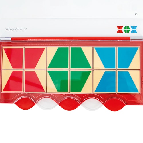 miniLÜK - Kontrollgerät rot, ab 4 J.