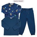 Vorschaubild Kinder Pullover dunkelblau Planeten