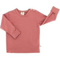 Mitwachsendes Bio Langarmshirt uni