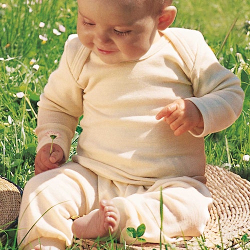 Babyhose Wolle seide