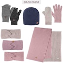 Vorschaubild Erwachsenen Beanie Wolle marine Ohren-Wollfleece Band