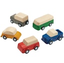 Vorschaubild Holzautos zur Spielstraße für Kinder ab 3 Jahren - 6 cm lang