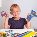 Vorschaubild Bastelkoffer groß grün 800 Teile ab 5 Jahren