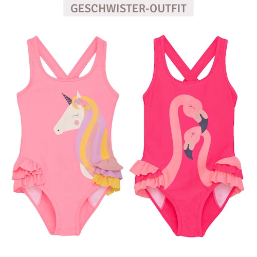 Badeanzug Stretch Einhorn