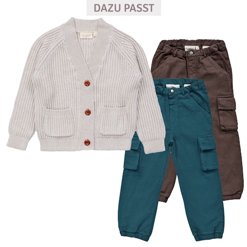 Jacke Sense Organics Strick langarm Motiv