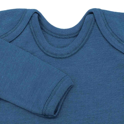Wolle Seide Langarmshirt für Babys