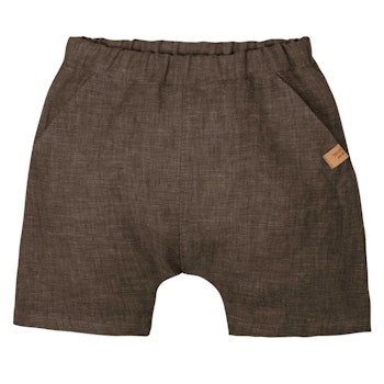 Leichte Leinen Shorts braun