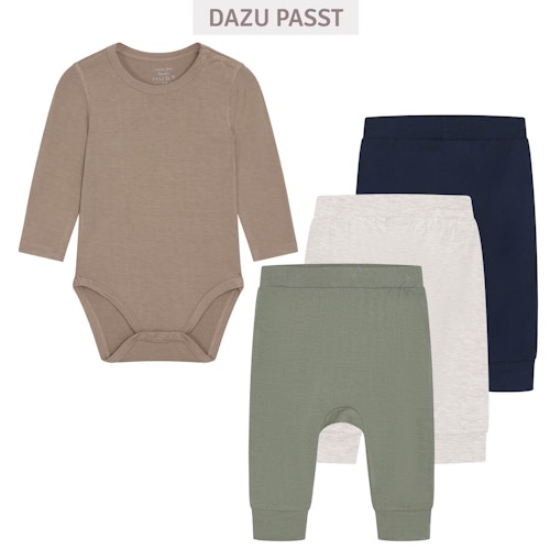 Super weicher Langarmbody Bambusviskose