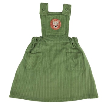 Trägerkleid Cord basil Löse