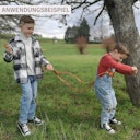 Vorschaubild Kinder Pferdegeschirr aus Leder Zügel