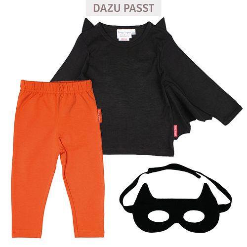 Leggings Toby Tiger Uni Basic lang Bio-Baumwolle